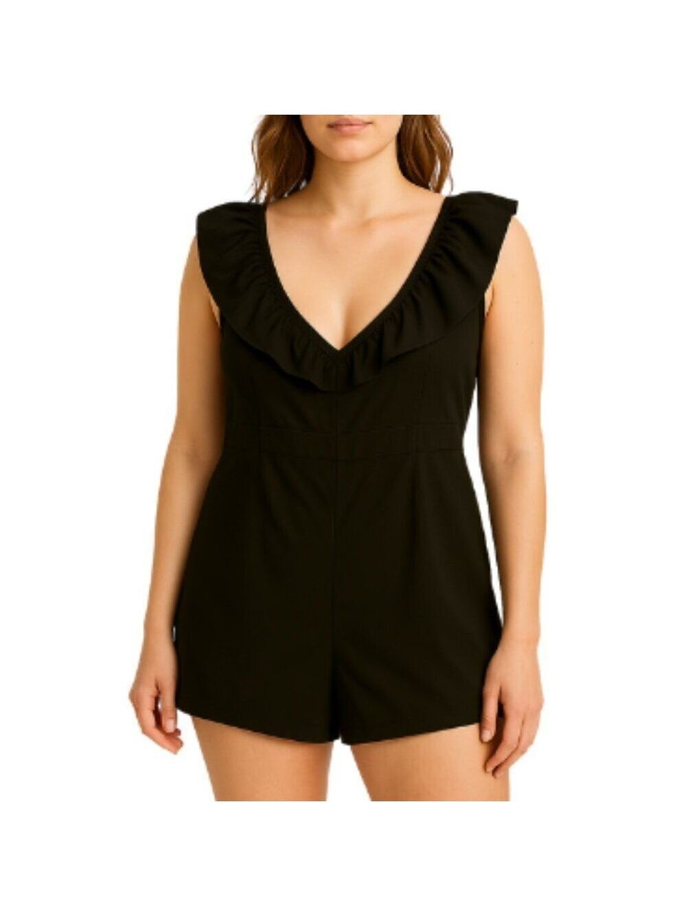 Women's Plus Size Playful Romper Shorts  RJ062225K